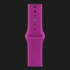 Apple Watch Series 12 GPS, 42mm Dark Bronze Aluminum Case with Magenta Sport Band (M/L)