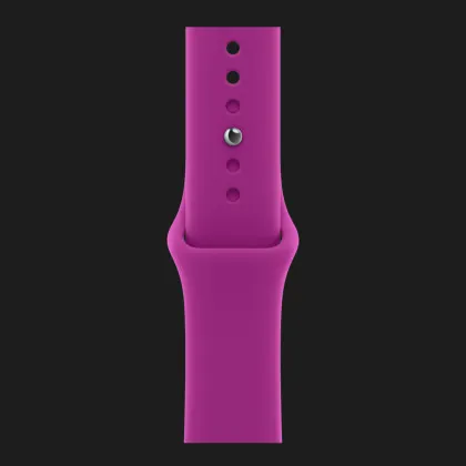 Apple Watch Series 12 GPS, 46mm Dark Bronze Aluminum Case with Magenta Sport Band (M/L)