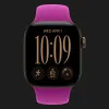 Apple Watch Series 12 GPS, 42mm Dark Bronze Aluminum Case with Magenta Sport Band (M/L)