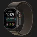 Apple Watch Ultra 4 GPS + LTE, 49mm Black Titanium Case with Dark Olive Alpine Loop - Medium