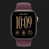 Apple Watch Series 12 GPS, 46mm Light Gold Aluminum Case with Burgundy Sport Band (M/L)