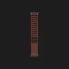  Apple Watch Ultra 4 GPS + LTE 49mm Black Titanium Case with Burgundy Alpine Loop - Medium