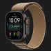Apple Watch Ultra 4 GPS + LTE, 49mm Black Titanium Case with Desert Alpine Loop - Medium