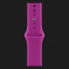 Apple Watch Series 12 GPS, 46mm Light Gold Aluminum Case with Magenta Sport Band (M/L)