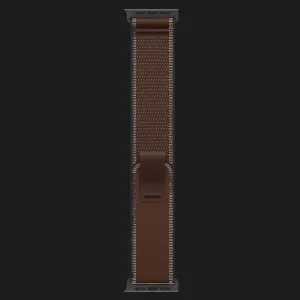Apple Watch Ultra 4 GPS + LTE, 49mm Black Titanium Case with Dark Umber Trail Loop - M/L