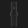Apple Watch Series 12 GPS, 46mm Light Gold Aluminum Case with Black Sport Band (M/L)