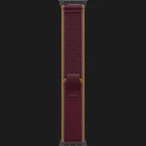 Apple Watch Ultra 4 GPS + LTE 49mm Black Titanium Case with Burgundy Trail Loop - M/L (MJC44)