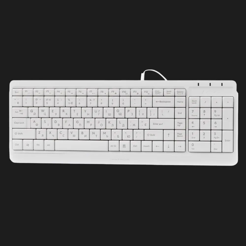 Клавіатура A4Tech FK15 (White) (FK15)