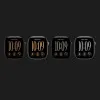 Apple Watch Series 12 GPS, 46mm Black Aluminum Case with Pale Succulent Sport Band (M/L)