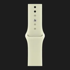 Apple Watch Series 12 GPS, 46mm Black Aluminum Case with Pale Succulent Sport Band (M/L)