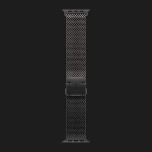 Apple Watch Ultra 4 GPS + LTE 49mm Black Titanium Case with Black Titanium Milanese Loop - Large