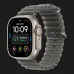Apple Watch Ultra 4 GPS + LTE, 49mm Natural Titanium Case with Translucent Black Ocean Band