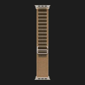 Apple Watch Ultra 4 GPS + LTE 49mm Natural Titanium Case with Desert Alpine Loop - Large