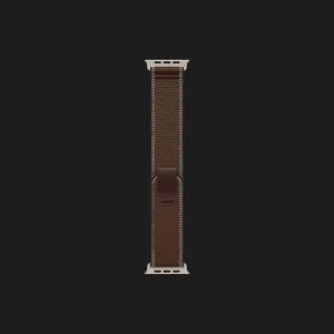 Apple Watch Ultra 4 GPS + LTE, 49mm Natural Titanium Case with Dark Umber Trail Loop - M/L