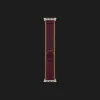 Apple Watch Ultra 4 GPS + LTE, 49mm Natural Titanium Case with Burgundy Trail Loop - M/L