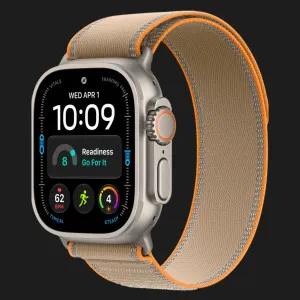 Apple Watch Ultra 4 GPS + LTE 49mm Natural Titanium Case with Sand Trail Loop - M/L
