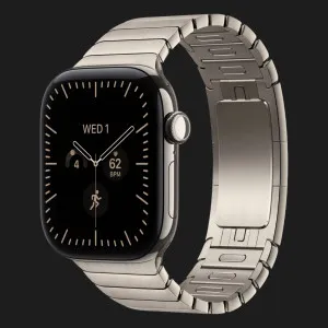 Apple Watch Series 12 GPS+LTE, 42mm Natural Titanium Case with Natural Link Bracelet