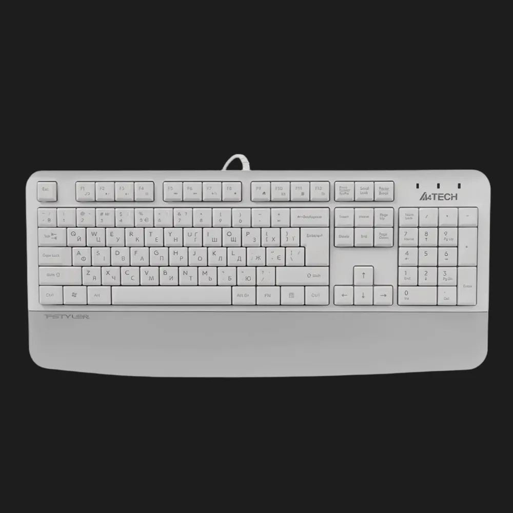 Клавіатура дротова A4Tech FK20 (White) (FK20)