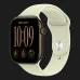 Apple Watch Series 12 GPS, 42mm Dark Bronze Aluminum Case with Pale Succulent Sport Band (M/L)