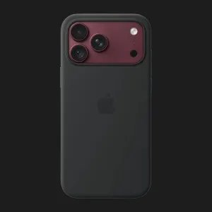 Чехол Apple Silicone Case with Magsafe для iPhone 18 Pro (Black) в Белой Церкви