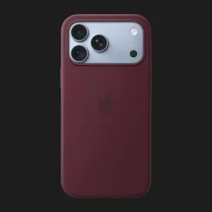 Чехол Apple Silicone Case with Magsafe для iPhone 18 Pro (Burgundy) в Белой Церкви