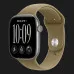 Apple Watch Series 12 GPS, 42mm Space Gray Aluminum Case with Olive Sport Band (S/M)