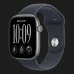 Apple Watch Series 12 GPS, 42mm Space Gray Aluminum Case with Navy Blue Sport Band (M/L)