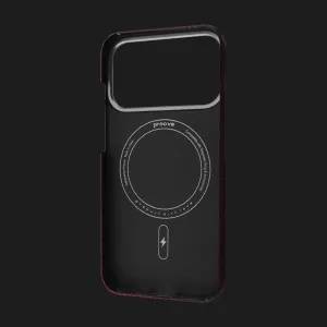 Чохол Proove Carbon Slim with Magnetic Ring iPhone 17 Pro/18 Pro (Cherry Red) у Луцьк