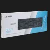 Клавіатура A4Tech FX60 USB (Gray) White backlit (FX60)