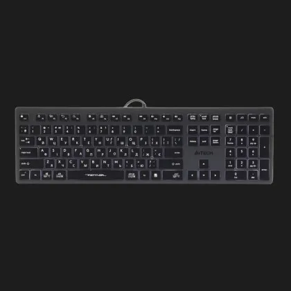 Клавиатура A4Tech FX60 USB (Gray) White backlit (FX60)