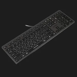 Клавіатура A4Tech FX60 USB (Gray) White backlit (FX60)