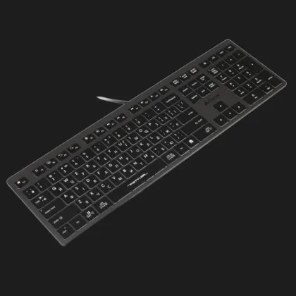 Клавиатура A4Tech FX60 USB (Gray) White backlit (FX60)