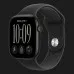 Apple Watch Series 12 GPS, 46mm Black Aluminum Case with Black Sport Band (M/L)