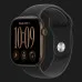 Apple Watch Series 12 GPS, 46mm Dark Bronze Aluminum Case with Black Sport Band (M/L)