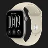 Apple Watch Series 12 GPS, 46mm Space Gray Aluminum Case with Sand Sport Band (M/L)