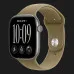 Apple Watch Series 12 GPS, 46mm Space Gray Aluminum Case with Olive Sport Band (S/M)