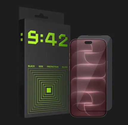 Защитное стекло 9:42 BlackSide для iPhone 18 Pro Max