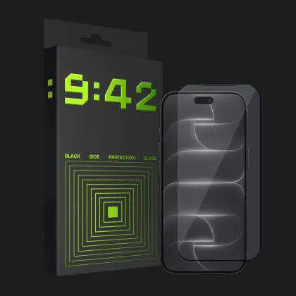 Защитное стекло 9:42 BlackSide для iPhone 18 Pro