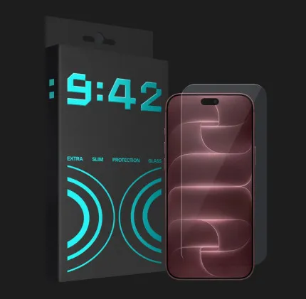 Защитное стекло 9:42 Slim для iPhone 18 Pro Max