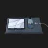 Аксесуари до килимка MOFT Smart Desk Mat (1 Wireless Charging Pad, 1 Sticker, 3 Organizer, 1 Holder) (Oxford Blue)