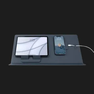 Аксесуари до килимка MOFT Smart Desk Mat (1 Wireless Charging Pad, 1 Sticker, 3 Organizer, 1 Holder) (Oxford Blue) в Чорткові