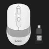 Миша бездротова A4Tech FG10CS Air2 (Grayish White)