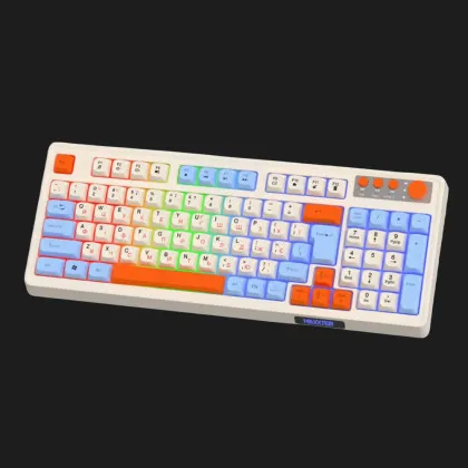 Клавіатура ігрова бездротова Maxxter KBGW-3C01-UA (White) (KBGW-3C01-UA) (UA)