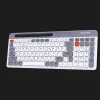 Клавіатура бездротова Maxxter KBW-02G-UA (White/Gray) (KBW-02G-UA) (UA)