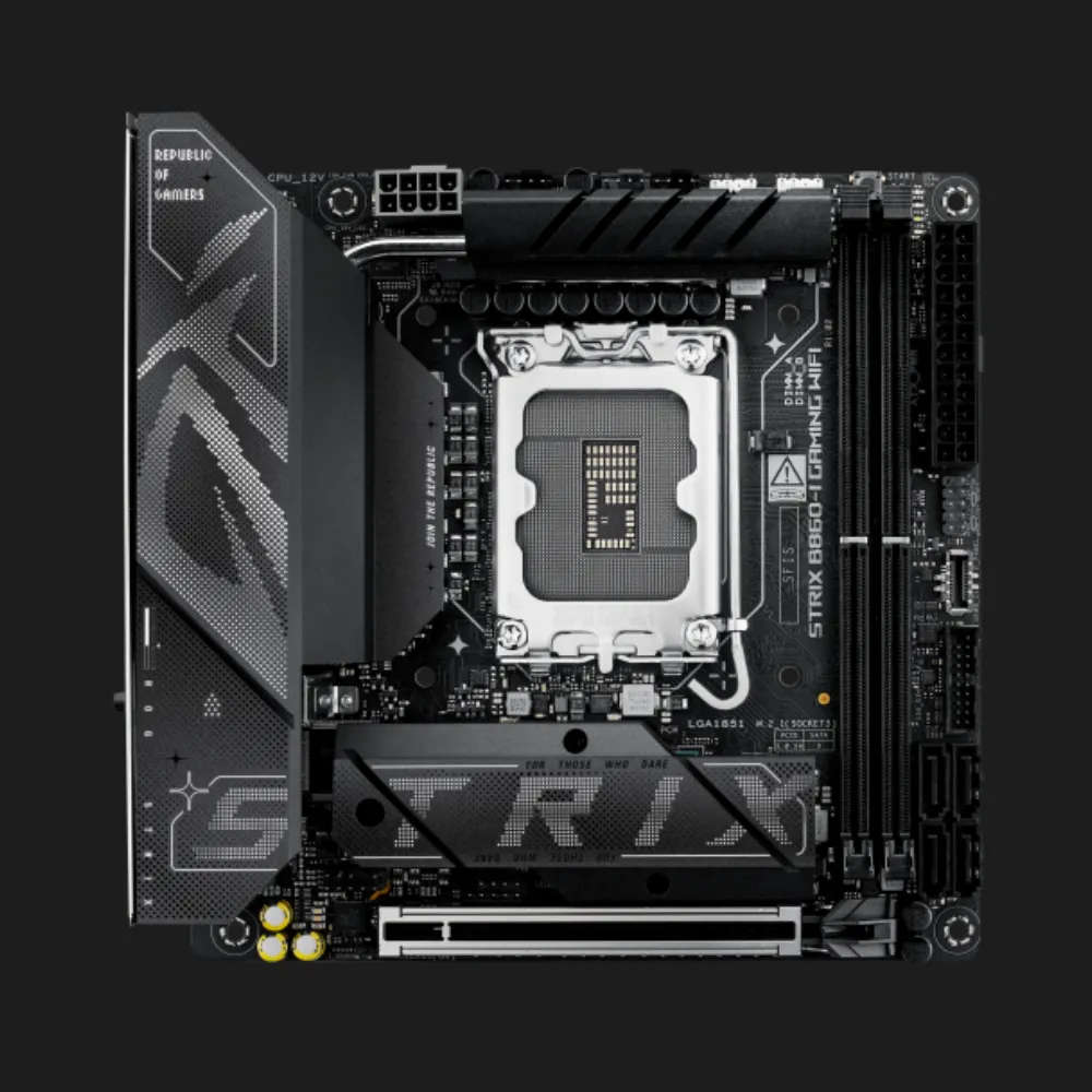 Материнська плата ASUS ROG STRIX B860-I GAMING WIFI (90MB1JB0-M0EAY0)