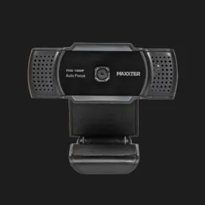 Веб-камера Maxxter Full-HD WC-FHD-AF-01 (Black) (WC-FHD-AF-01)
