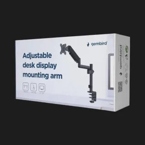 Кронштейн Gembird для мониторов 17"-32" (MA-DA1P-01) (Black)