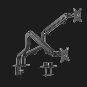 Кронштейн Gembird для 2 мониторов 17"-32" (MA-DA2-02) (Black)