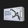 Кронштейн Gembird для 2 мониторов 17"-32" (MA-DA2-02) (Black)