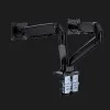Кронштейн Gembird для 2 мониторов 17"-35" (MA-DA2-03) (Black)